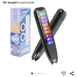 Upgraded Scan Reader Pen, Portable 134 Language
Translator Device, Scan Reader P